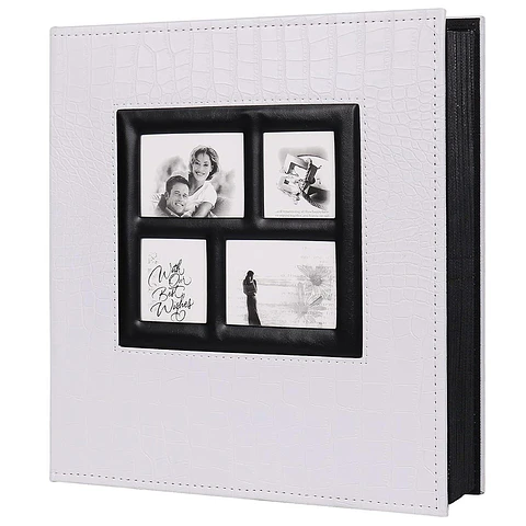 ALBUM FOTOGRAFICO CUERO CON VENTANA PARA 600 FOTOS 10X15 CM
