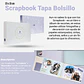 ALBUM SCRAPBOOK TAPA CON BOLSILLO CON 32 HOJAS BICOLOR - Miniatura 3