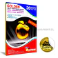 PAPEL FOTOGRAFICO ADHESIVO DORADO 135 GR / A4 / 20 HOJAS - Miniatura 1