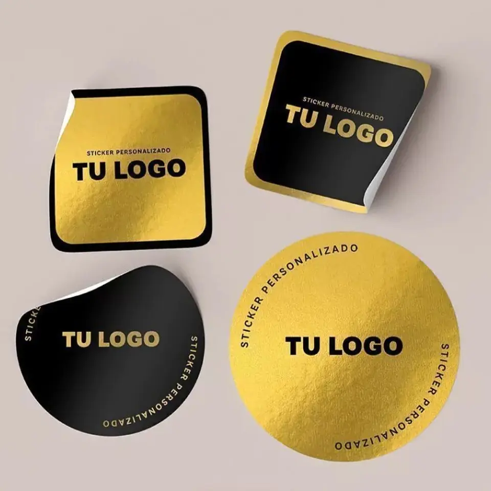 PAPEL FOTOGRAFICO ADHESIVO DORADO 135 GR / A4 / 20 HOJAS 2