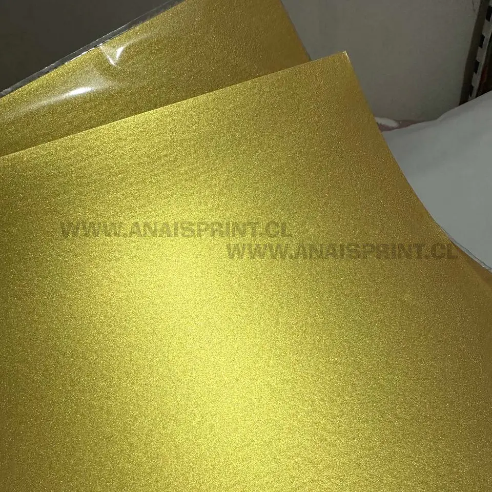 PAPEL FOTOGRAFICO ADHESIVO DORADO 135 GR / A4 / 20 HOJAS 3