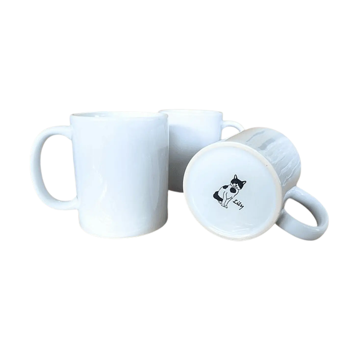 TAZA SUBLIMACION BLANCA MARCA LILY CALIDAD AAA 11 OZ / DOCENA O CAJA 3