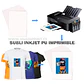 VINILO TEXTIL DE IMPRESIÓN SUBLI INKJET PU A4 / 1 HOJA - Miniatura 1
