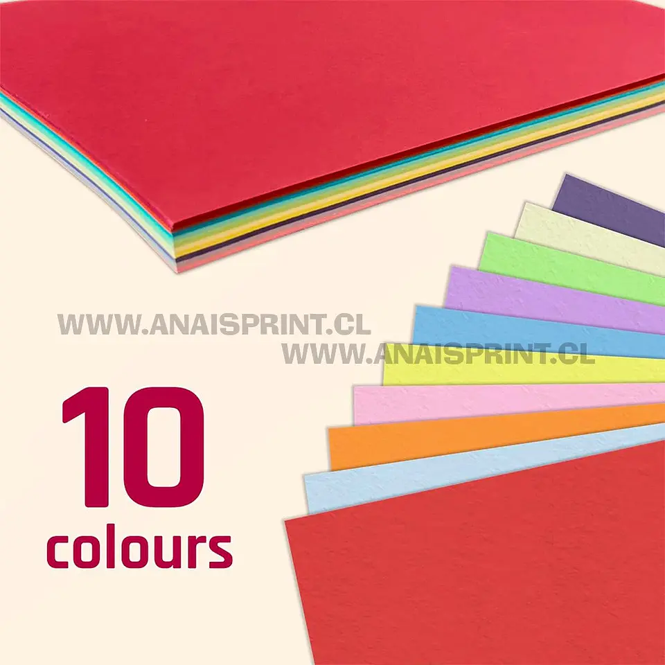 OPALINA LISA MIX COLORES 70 GR / A4 / 100 HOJAS 1