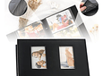 ALBUM FOTOGRAFICO CUERO CON VENTANA PARA 300 FOTOS 10X15 CM