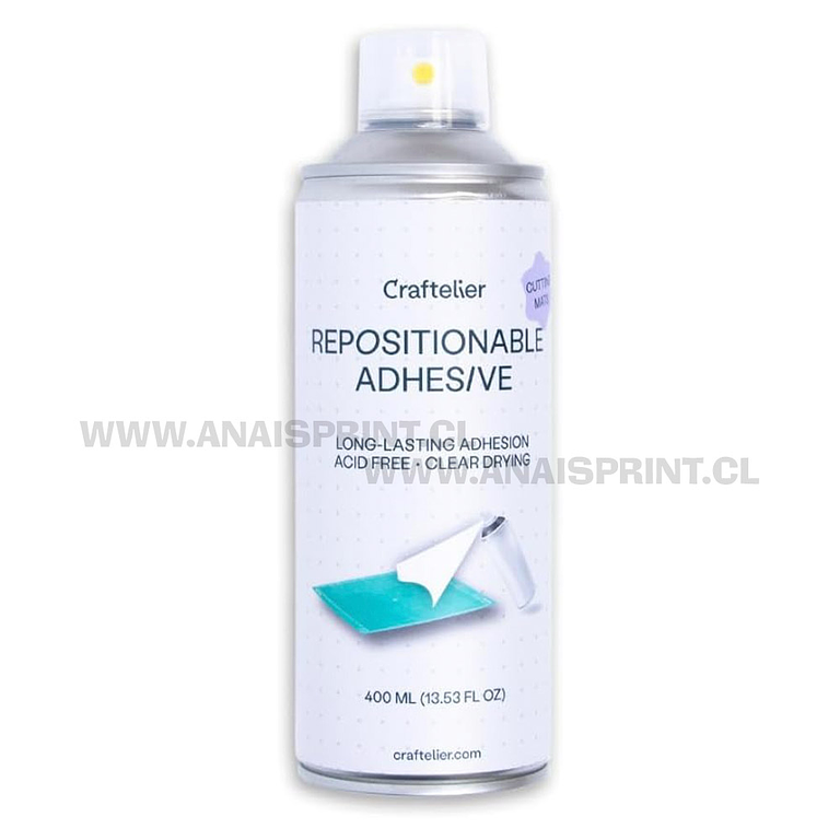ADHESIVO REPOSICIONABLE SPRAY 400 ML CRAFTELIER