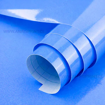 VINILO DECORATIVO CON ADHESIVO CELESTE 61 CM X 1 MT