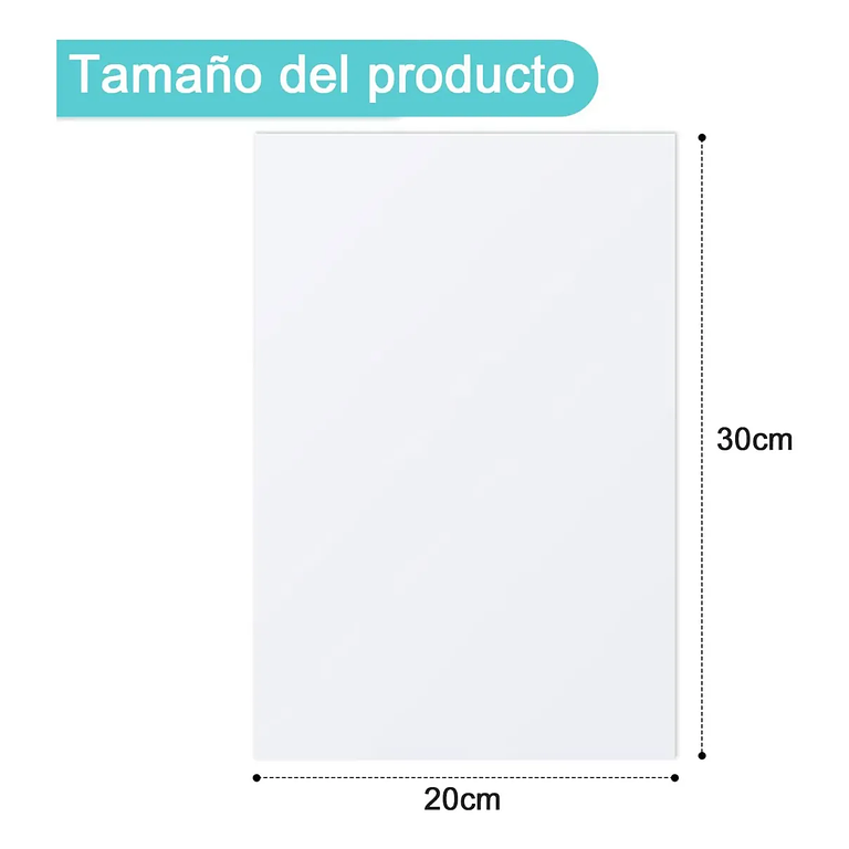 PLACAS METALICAS BLANCAS SUBLIMABLES A4