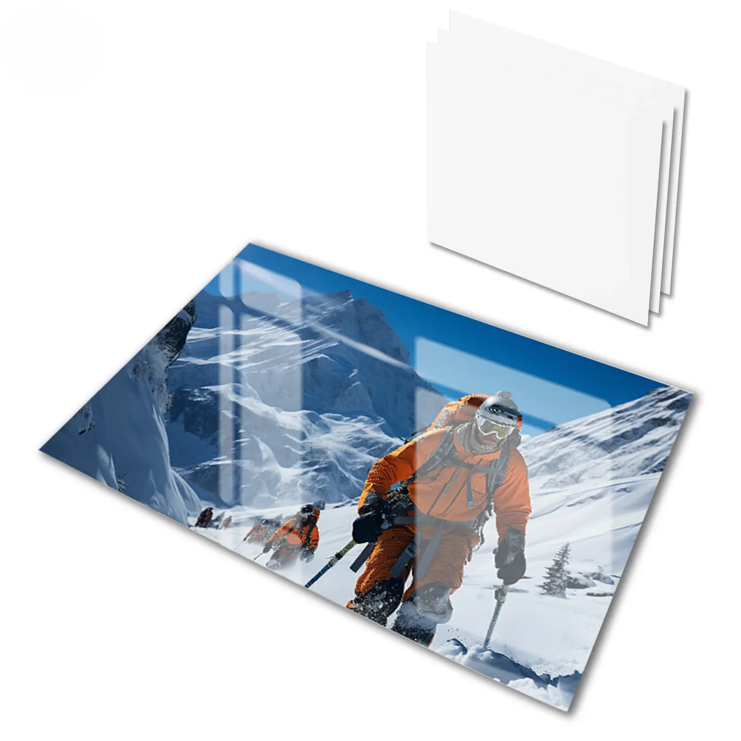 PLACAS METALICAS BLANCAS SUBLIMABLES A4 1