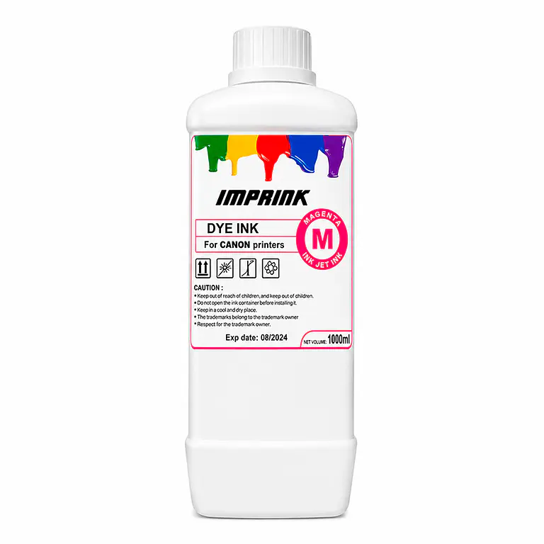 TINTAS DYE PREMIUM PARA IMPRESORAS CANON INKJET 1000 ML