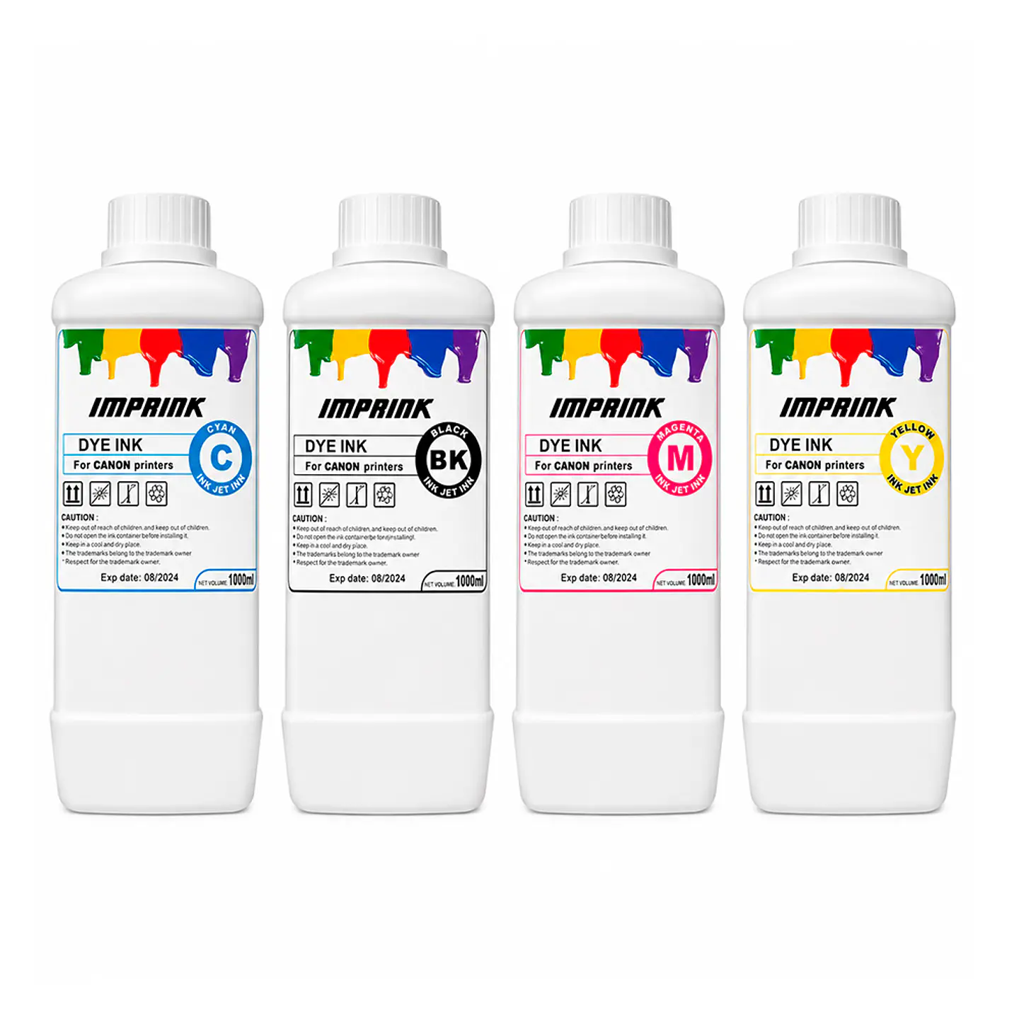 TINTAS DYE PREMIUM PARA IMPRESORAS CANON INKJET 1000 ML 1