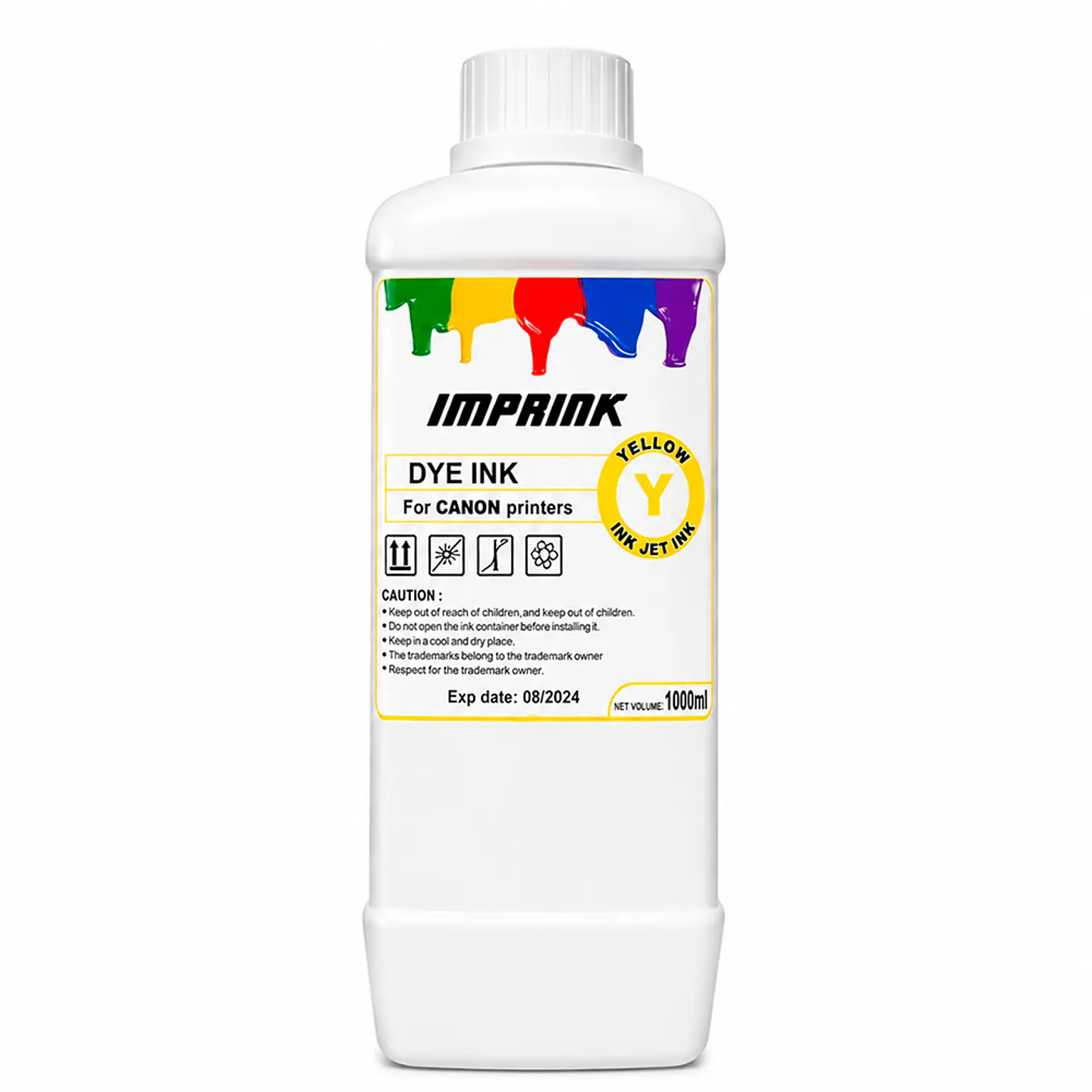 TINTAS DYE PREMIUM PARA IMPRESORAS CANON INKJET 1000 ML 5