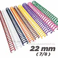 ANILLOS METALICOS DOBLE CERO 22 MM (5 UNDS) - Miniatura 1