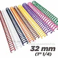 ANILLOS METALICOS DOBLE CERO 32 MM (5 UNDS) - Miniatura 1
