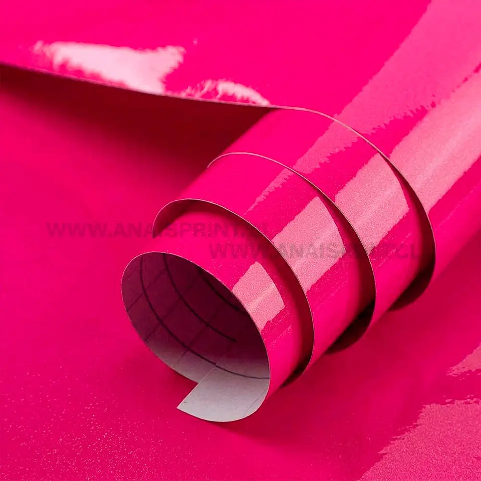 VINILO DECORATIVO CON ADHESIVO FUCSIA 61 CM X 1 MT 1
