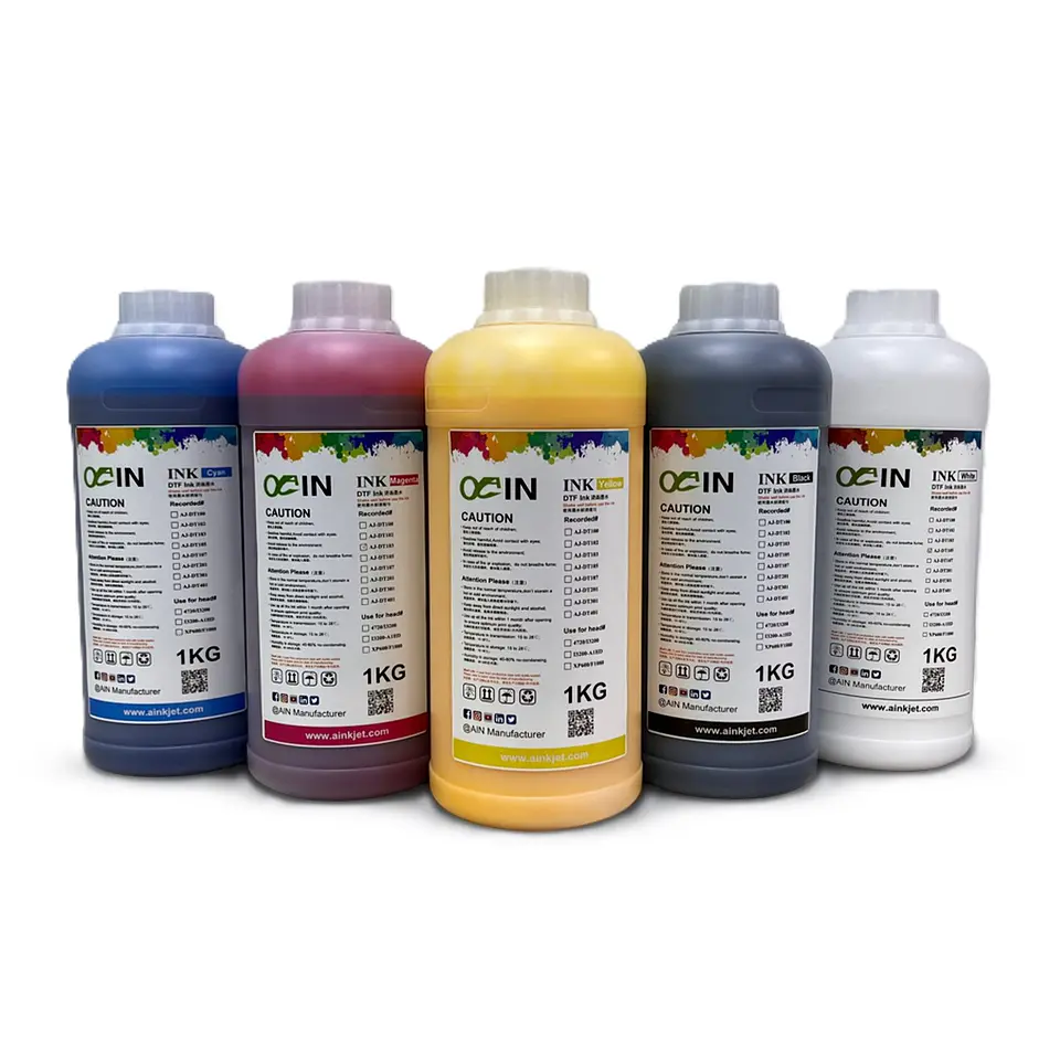 TINTA DTF TEXTIL MARCA ORIC 1 LITRO 1