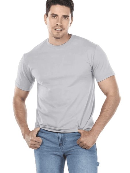Polera m/c algodón hombre 25