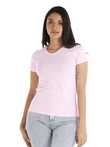 Polera m/c algodón mujer 9