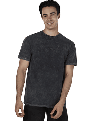 Polera m/corta mineral wash hombre