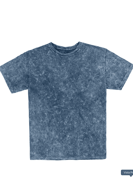 Polera m/corta mineral wash hombre 6