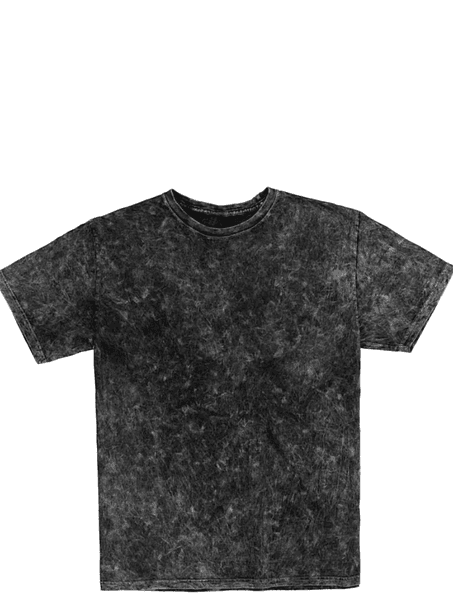 Polera m/corta mineral wash mujer 6