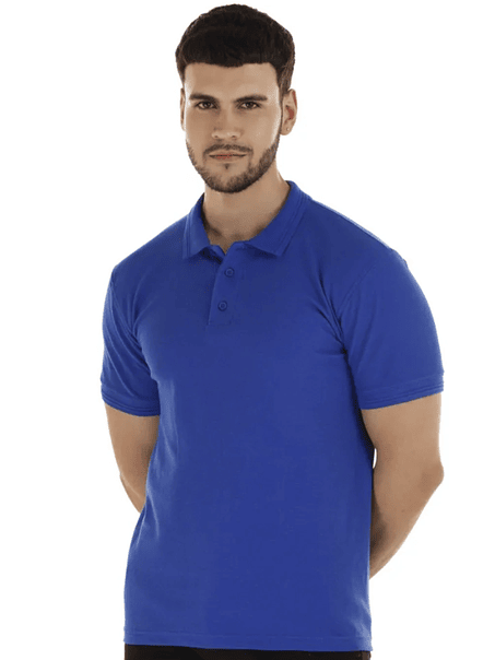 Polera m/corta pique hombre 8