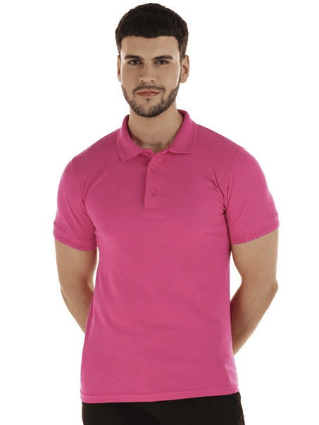 Polera m/corta pique hombre 10