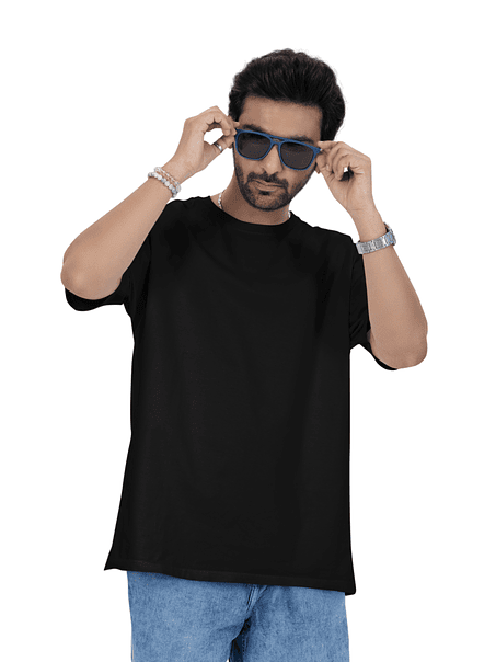 Polera Oversize m/corta algodón hombre 6