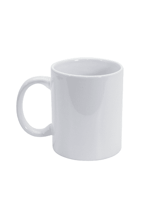 Tazon blanco 11 OZ Personalizable 
