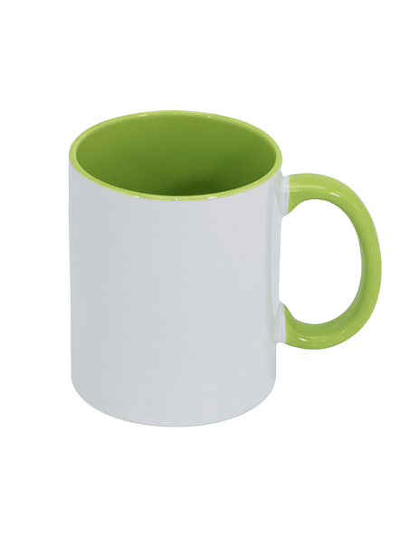 Tazon interior y mango color 11 OZ Personalizable 12