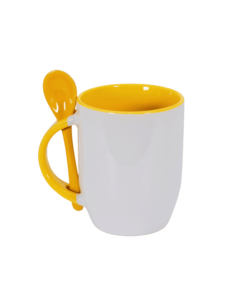 Tazon con cuchara 11 OZ Personalizable 4