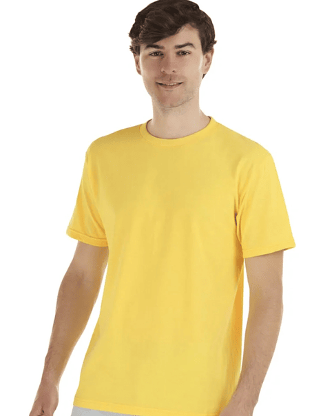 Polera m/c algodón hombre (Sin estampado) 9
