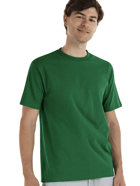 Polera m/c algodón hombre (Sin estampado) 15