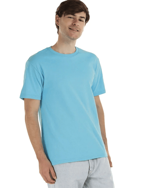 Polera m/c algodón hombre (Sin estampado) 16