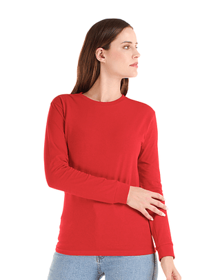 Polera m/larga mujer (Sin estampado)