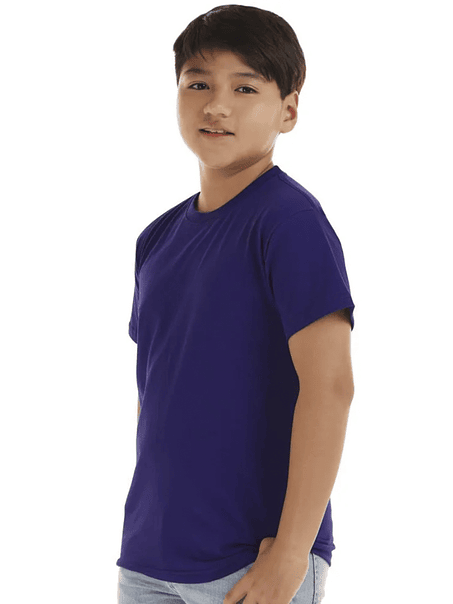 Polera m/c algodón infantil 8