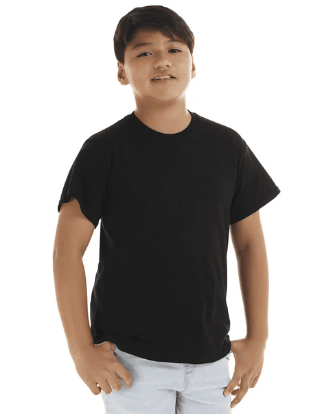 Polera m/c algodón infantil (Sin estampado) 5