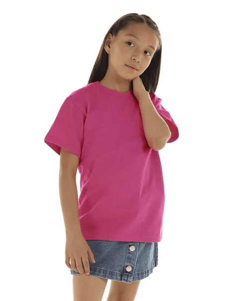 Polera m/c algodón infantil (Sin estampado) 6
