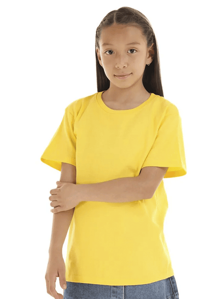 Polera m/c algodón infantil (Sin estampado) 15