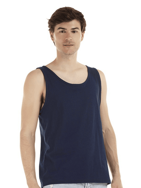 Polera musculosa algodón hombre  3