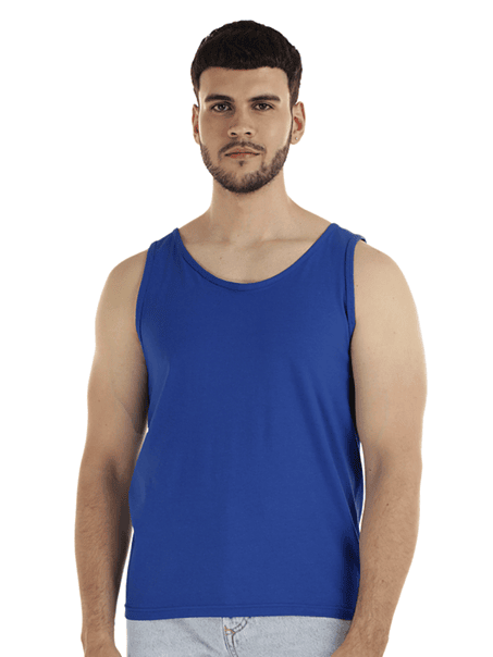 Polera musculosa algodón hombre  5