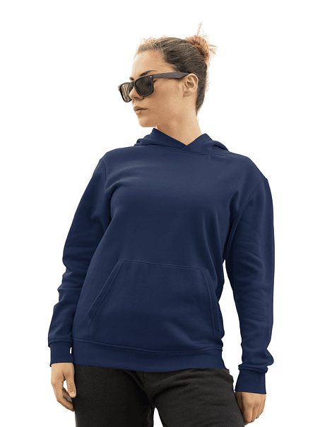 Poleron canguro sin cierre unisex  3