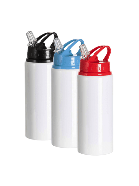 Botella de Aluminio con Tapa Bombilla 20 oz / 600 ml 1