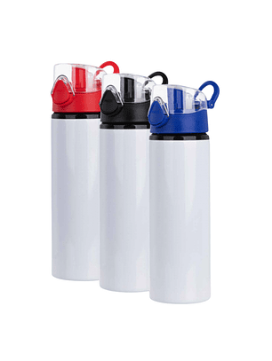 Botella de Aluminio con Tapa Click con Seguro BestSub 25 oz / 750 ml