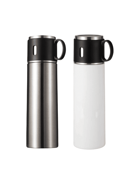 Termo Premium de Acero Inoxidable BestSub con Taza 17 oz / 500 ml 1