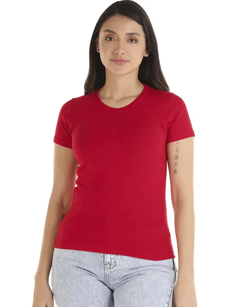 POLERA M/C ALGODÓN MUJER 8