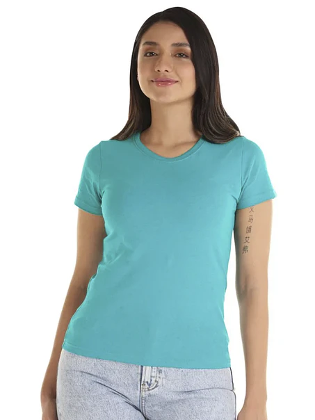POLERA M/C ALGODÓN MUJER 10