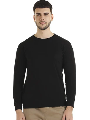 POLERA M/LARGA ALGODÓN HOMBRE