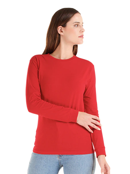 POLERA M/LARGA ALGODÓN MUJER 4