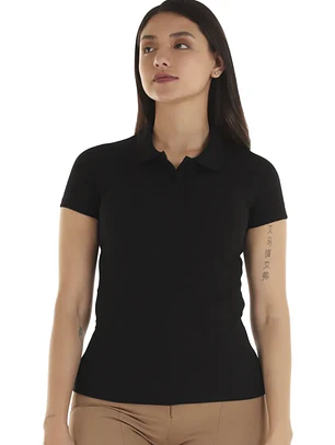 POLERA M/C PIQUE MUJER